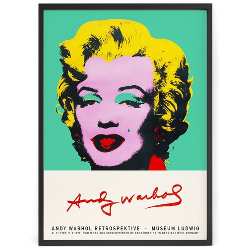 -      (Andy Warhol) -   1989  70 x 50   ,  1250
