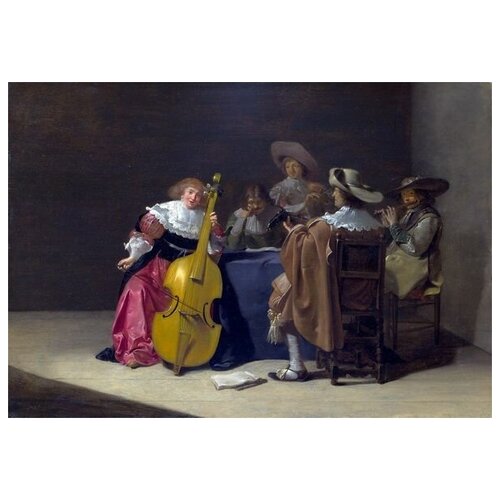     (A Musical Party)   72. x 50.,  2590