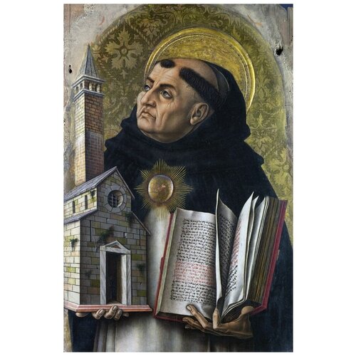       (Saint Thomas Aquinas)   50. x 76.,  2700