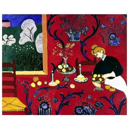      (The Red Room)   49. x 40.,  1700