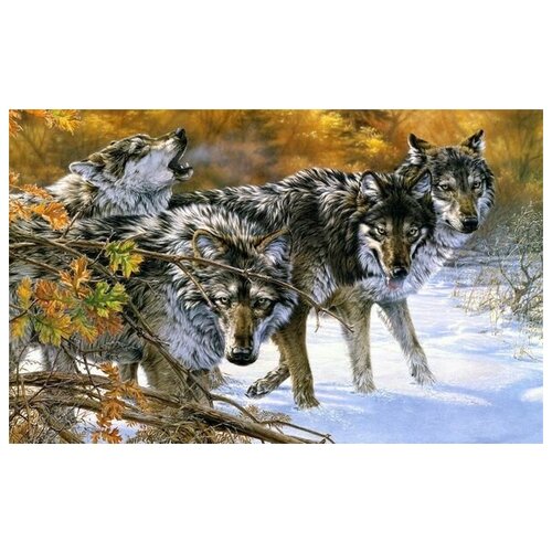     (Wolves) 1 48. x 30.,  1410