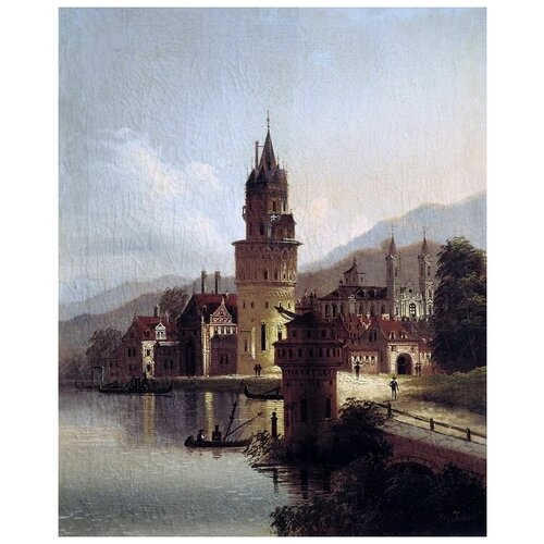       (Landscape with Castle)   50. x 62.,  2320