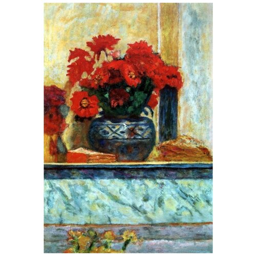      (Red Flowers) 2   30. x 45.,  1340