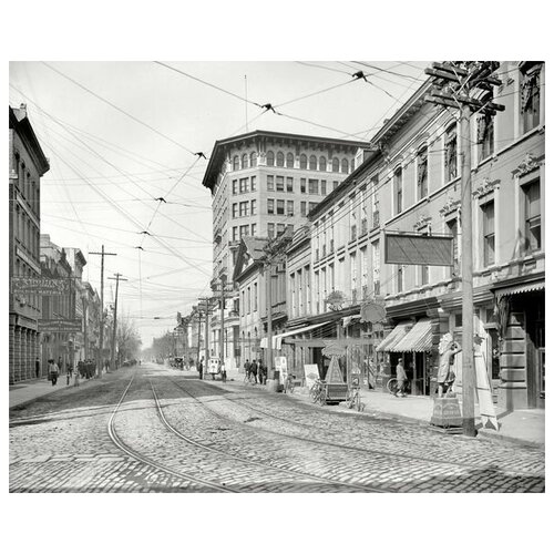        (Street with tramway) 8 37. x 30.,  1190