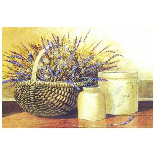       (Basket with flowers) 75. x 50.,  2690