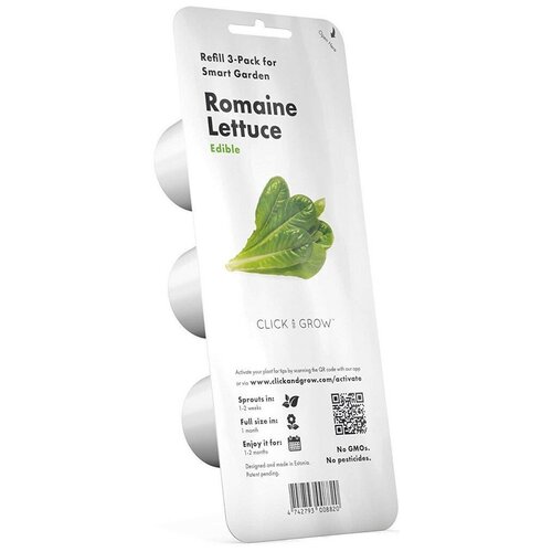      Click and Grow Refill 3-Pack   (Romaine Lettuce),  1988