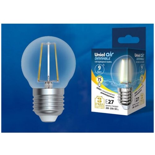   Uniel LED-G45-9W AIR DIMMABLE UL-00005193,  480