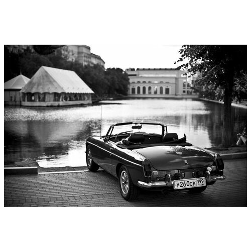       (Car by the lake) 2 60. x 40.,  1950