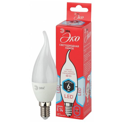  ECO LED BXS-6W-840-E14  (,   , 6, , E14) (10/100/2800),  194