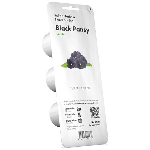      Click and Grow Refill 3-Pack ׸   (Black Pansy),  1988