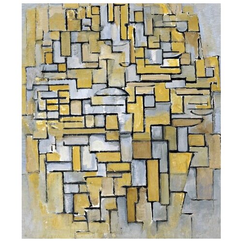         (Composition in Brown and Gray)   30. x 36.,  1130