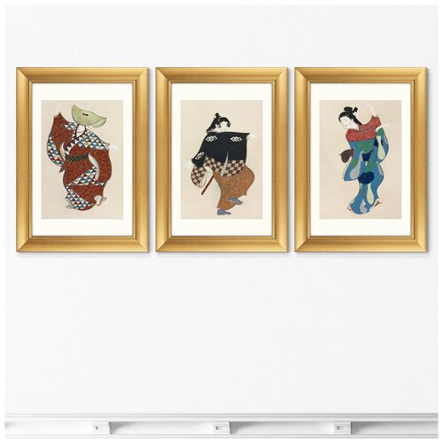   3-     Dancers from MomoyogusaFlowers, 1909.  : 50,570,5,  37497