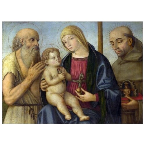         (The Virgin and Child with Saints) 1   69. x 50.,  2530