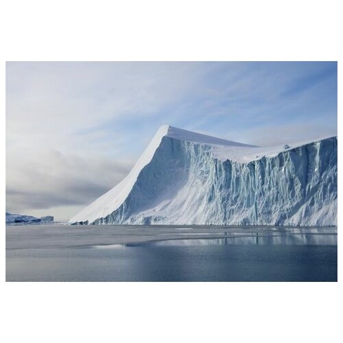       (The glacier in the sea) 45. x 30.,  1340