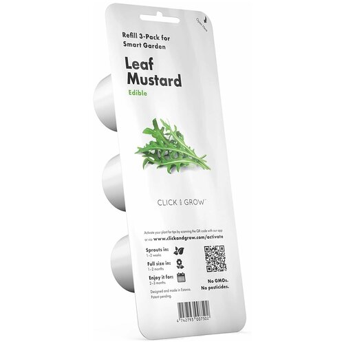     Click and Grow Refill 3-Pack   (Leaf Mustard),  2490