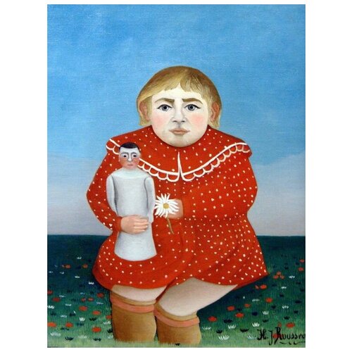       (Child with a doll)   50. x 67.,  2470
