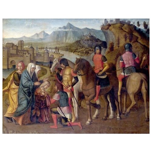        (Coriolanus persuaded by his Family to spare Rome)    38. x 30.,  1200