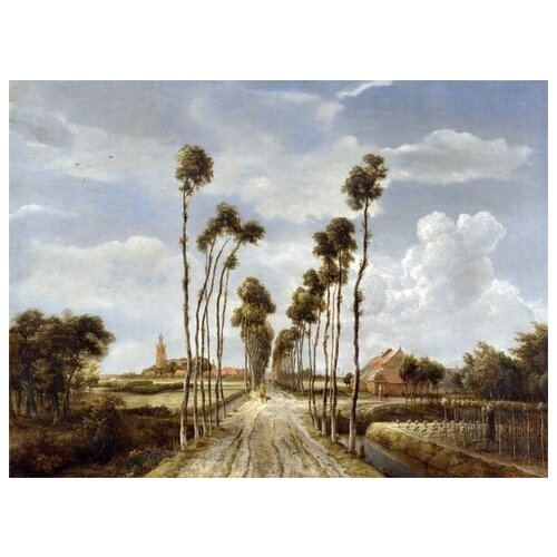       (The Avenue at Middelharnis)   68. x 50.,  2480