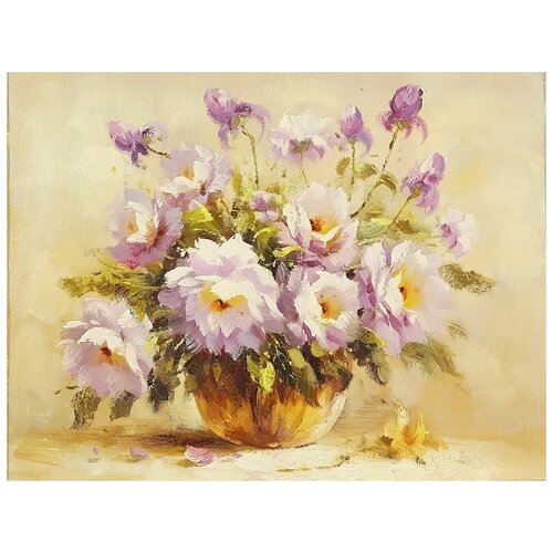       (Flowers in a vase) 23 -  53. x 40.,  1800