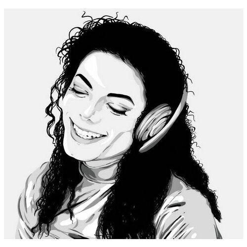      (Michael Jackson) 8 41. x 40.,  1500