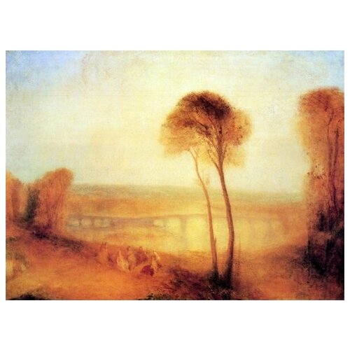        (Landscape with Walton Bridges) Ҹ  54. x 40.,  1810