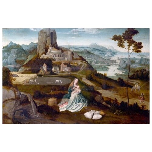         (Landscape with the Rest on the Flight into Egypt)   77. x 50.,  2740