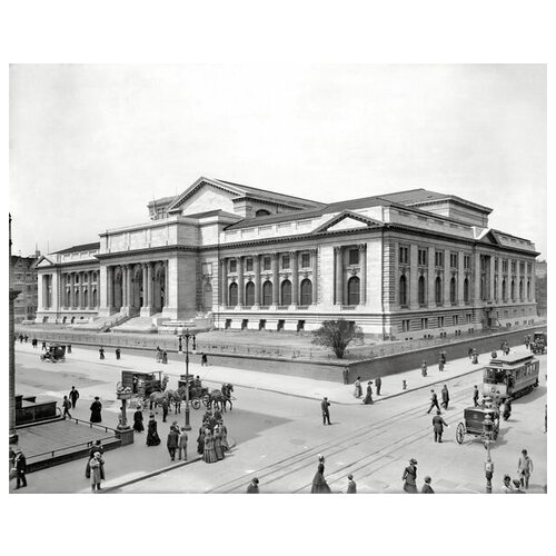       - (The public library in New York City) 63. x 50.,  2360