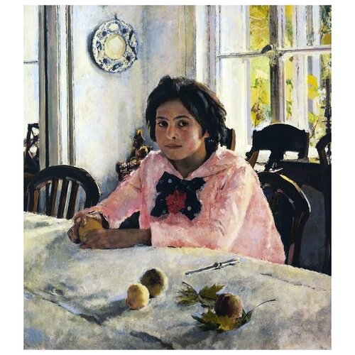       (Girl with Peaches)   60. x 67.,  2810