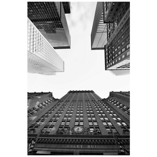     - (Skyscrapers in New York City) 50. x 75.,  2690