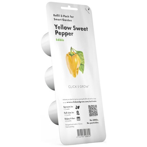      Click and Grow Refill 3-Pack Ƹ   (Yellow Sweet Pepper),  2490