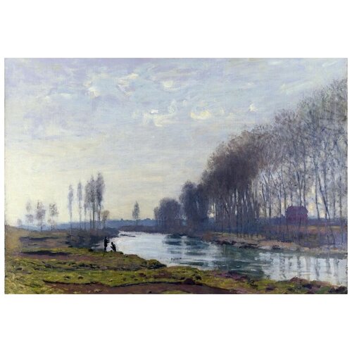        (The Petit Bras of the Seine at Argenteuil)   58. x 40.,  1930