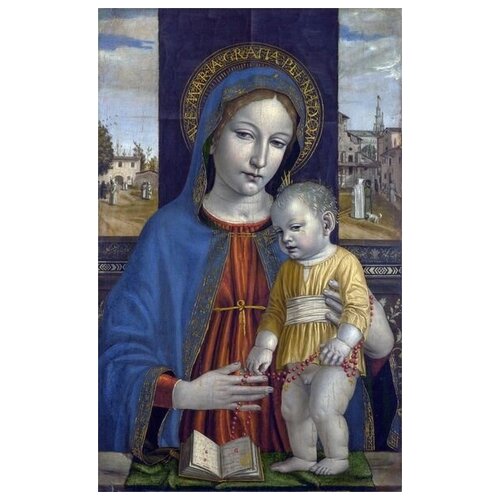       (The Virgin and Child) 15   30. x 48.,  1410
