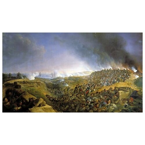          23  1828  (Attack the fortress of Varna Engineering Battalion September 23, 1828)   70. x 40.,  2190