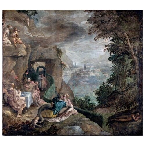         (Landscape with a Scene of Enchantment)   45. x 40.,  1590