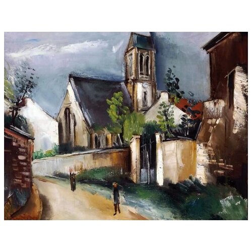       (The Church in the Village)   39. x 30.,  1210