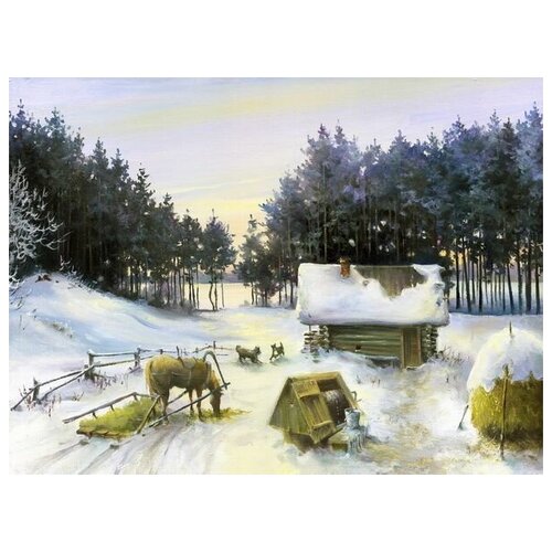      (Winter Landscape) 22 54. x 40.,  1810
