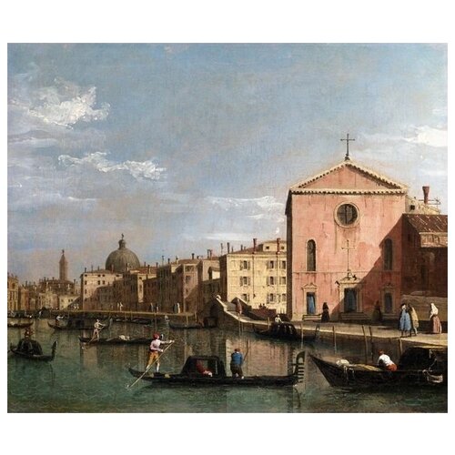    -  - (The Grand Canal facing Santa Croce) 48. x 40.,  1680