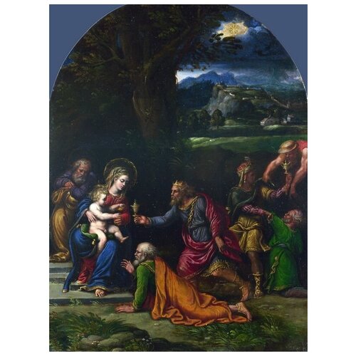      (The Adoration of the Kings) 3    40. x 54.,  1810