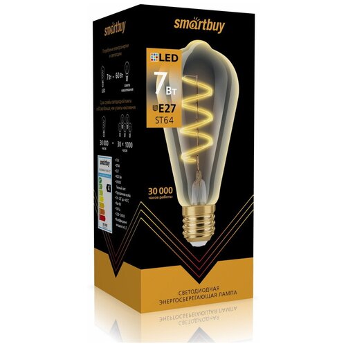  (LED)   ART Smartbuy ST64 7W/3000/E27,  497