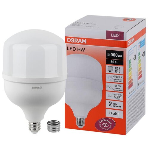  Osram LED  50W 4000 230V E27+E40 5000 IP20 LED HW  ,  1,  1000