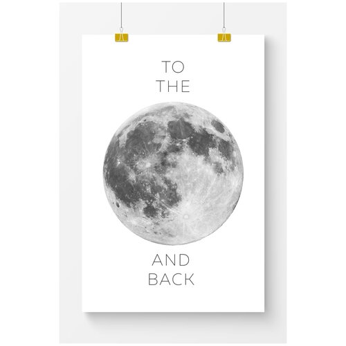      Postermarkt To the Moon and back 2,  70100 ,      ,  2699