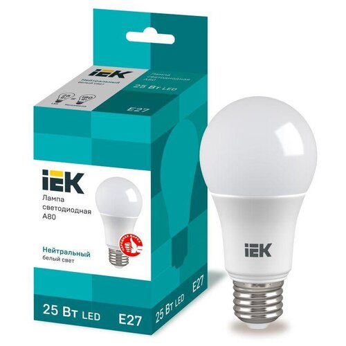  LED A80  25 230 4000 E27, IEK LLE-A80-25-230-40-E27 (1 .),  599