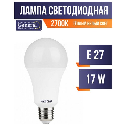 General  A60 E27 17W 2700K 2K 60X110 /. 637300 (. 583968),  211