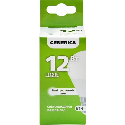   GENERICA G45  12 230 4000 E14, . LL-G45-12-230-40-E14-G - 10 .,  1639