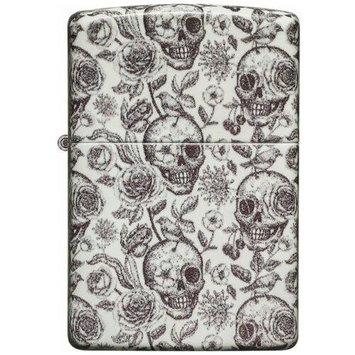     ZIPPO 49458 Skeleton Design   Glow in the Dark Green - ,  7990