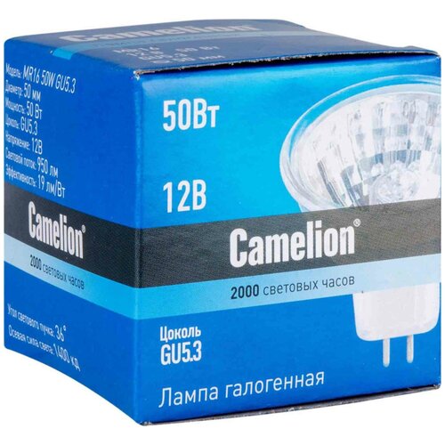   Camelion MR16 12V 50W 36 GU5.3  . . 3060,  217