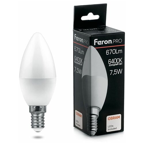   Feron.PRO LB-1307  E14 7.5W 6400K 38055,  199