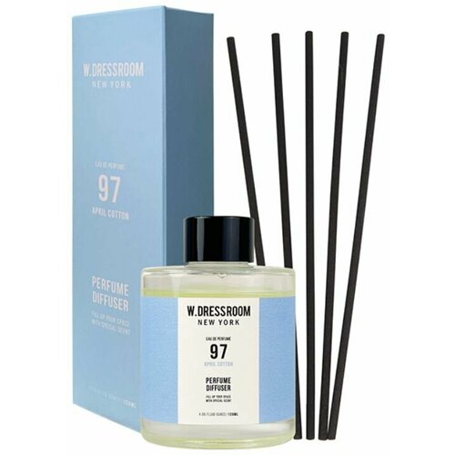   | W.Dressroom New Perfume Diffuser Home Fragrance Aromatherapy  97 April Cotton 120 ml,  1250