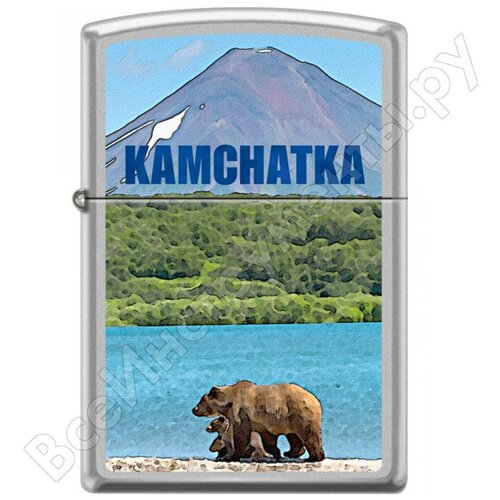 Zippo     Satin Chrome, /, , 205 KAMCHATKA,  5660