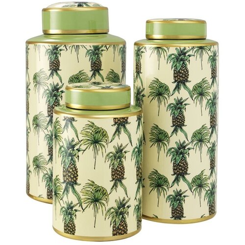  Jar Pineapple set of 3 112536 Eichholtz,  103240